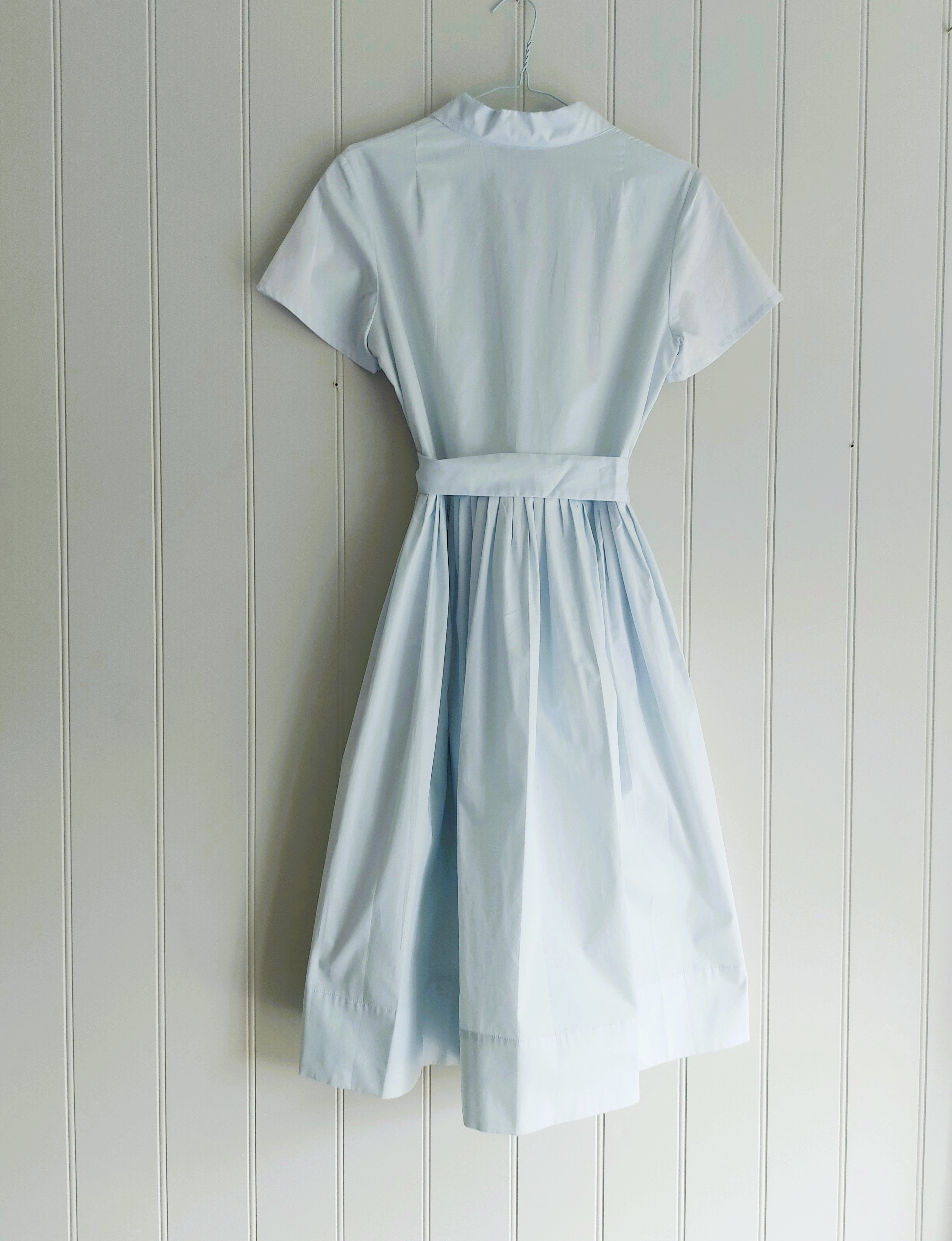 Kellie - cotton poplin shirtdress