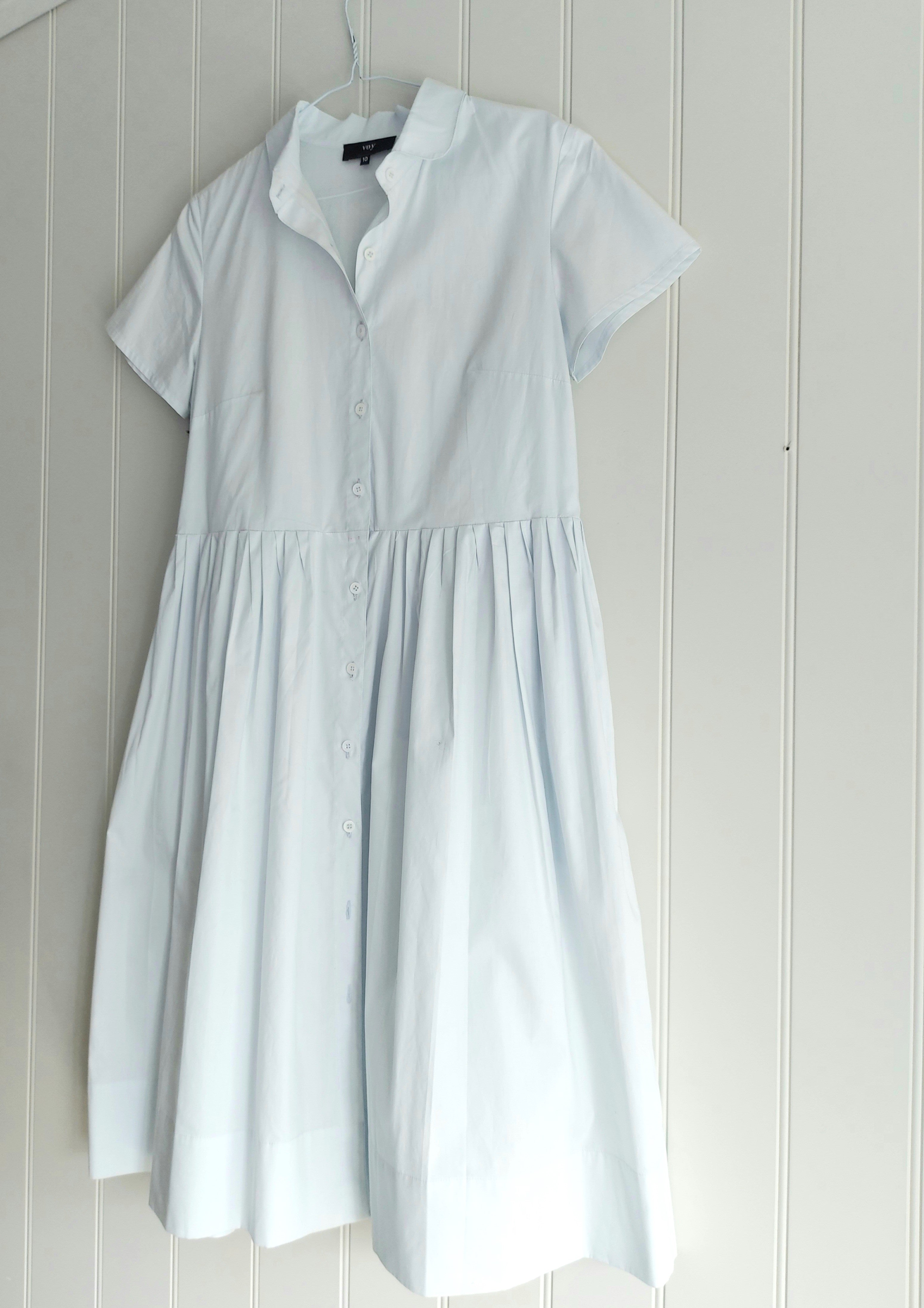 Kellie - cotton poplin shirtdress