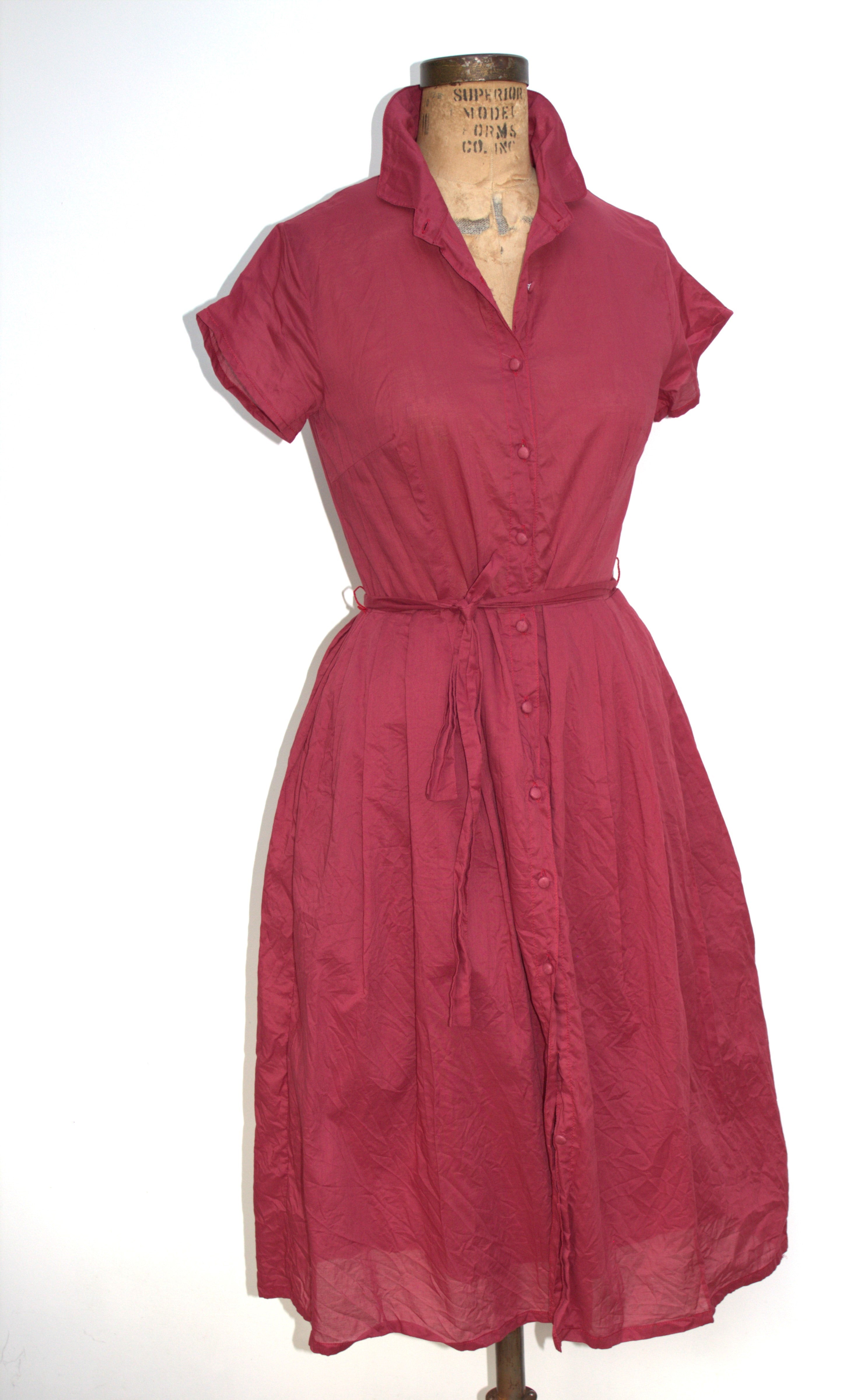 Kellie - cotton shirtdress