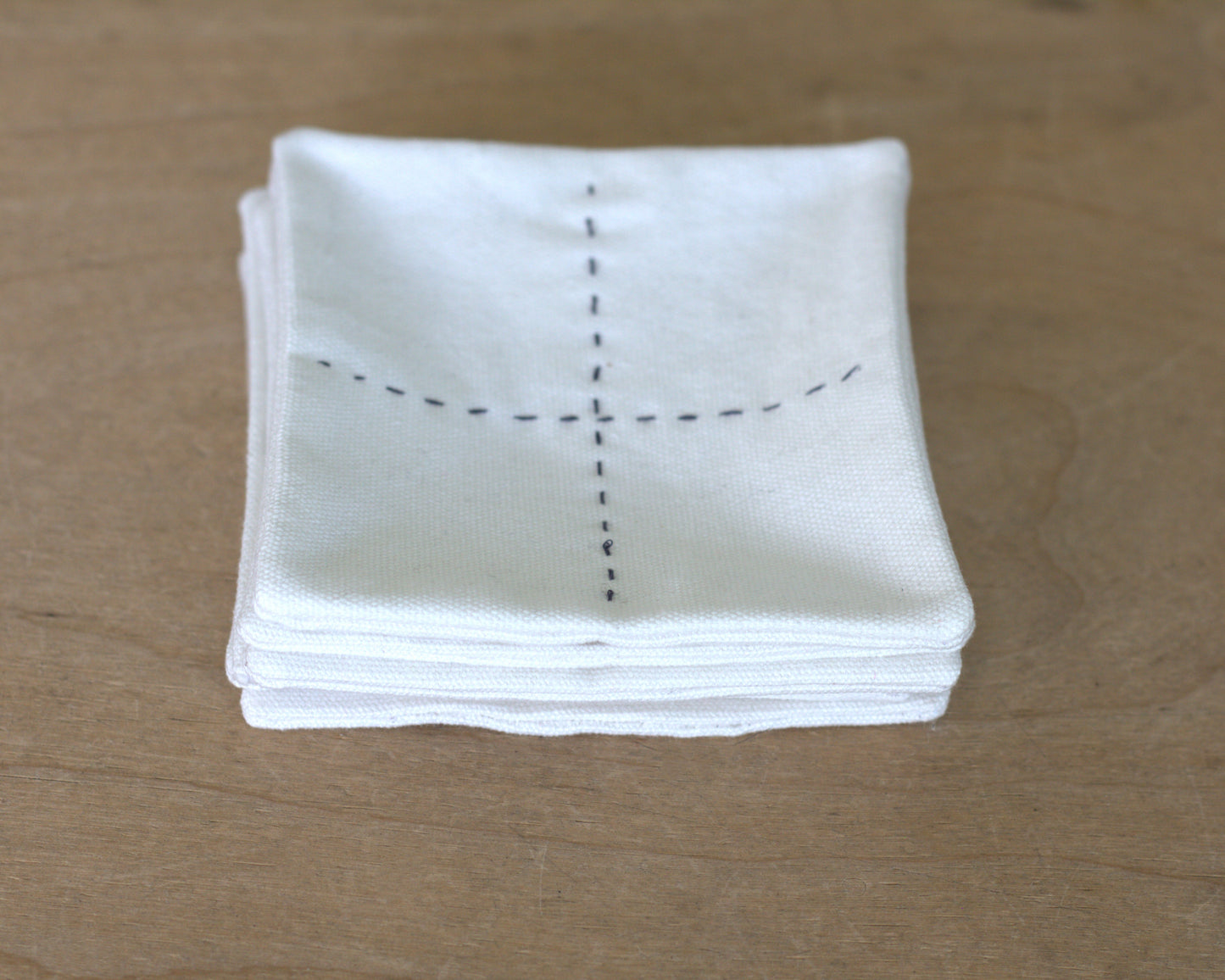 Set of 6 Cotton coasters