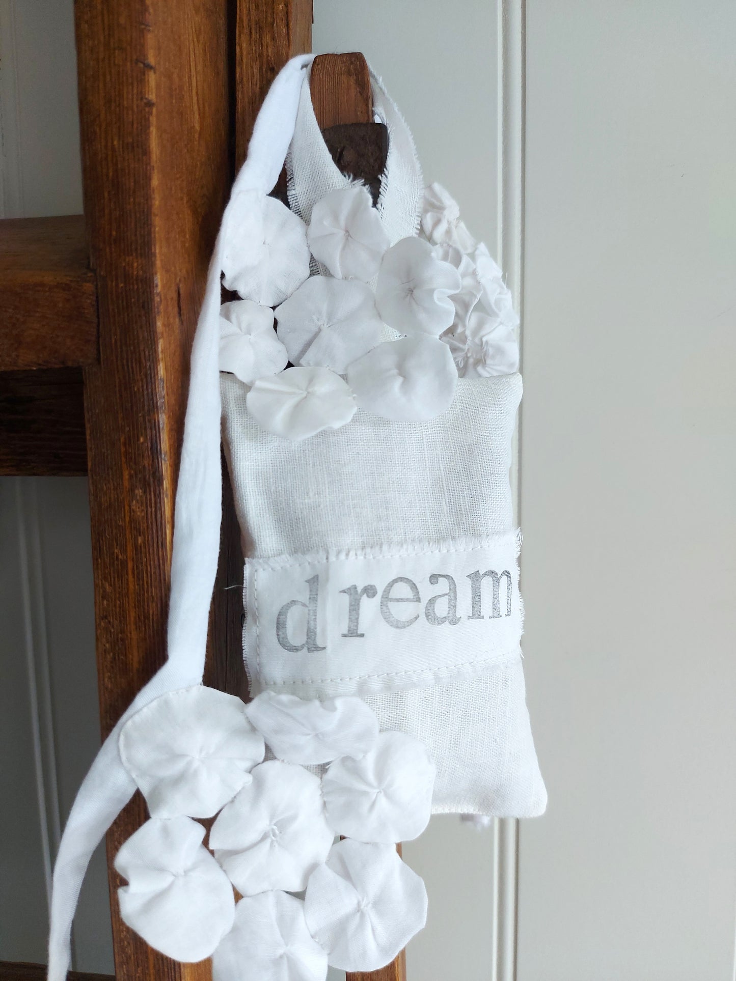 White linen Lavender pads