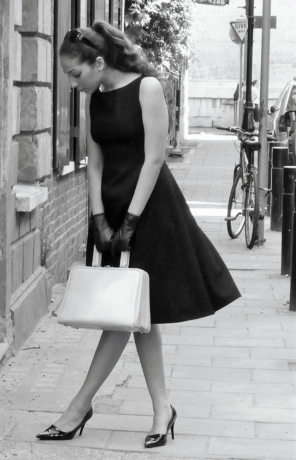 Classic Audrey -  Little Black Dress