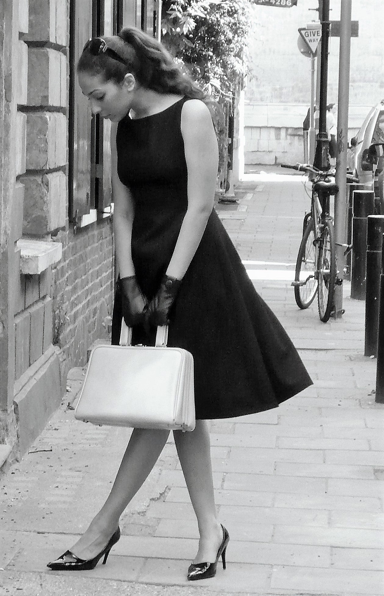 Classic Audrey -  Little Black Dress