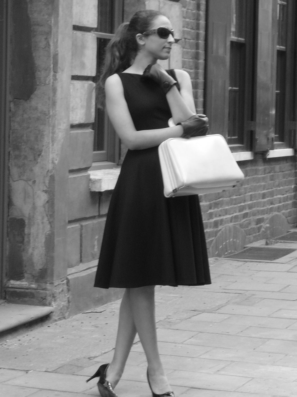 Classic Audrey -  Little Black Dress