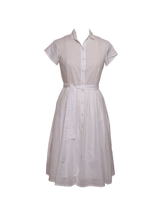 Kellie - cotton shirt dress