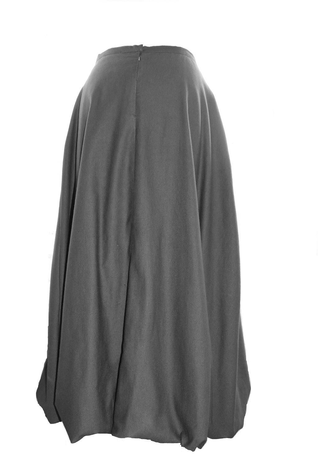 Gigi - cotton long skirt with bubble hem