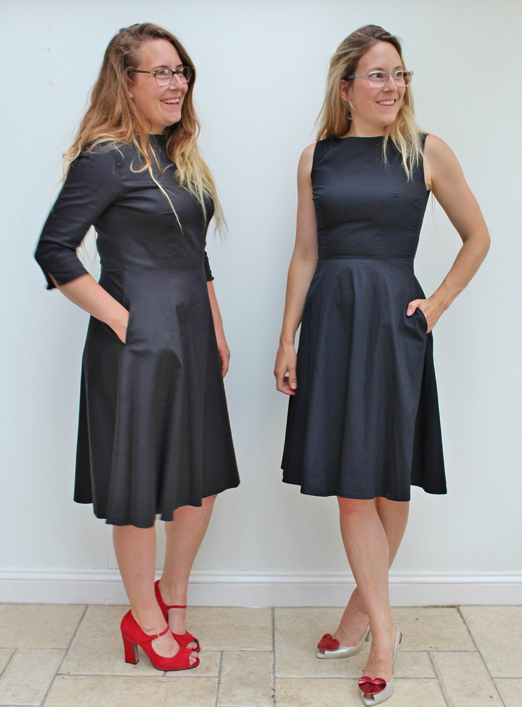 Vintage Audrey - classic black dress