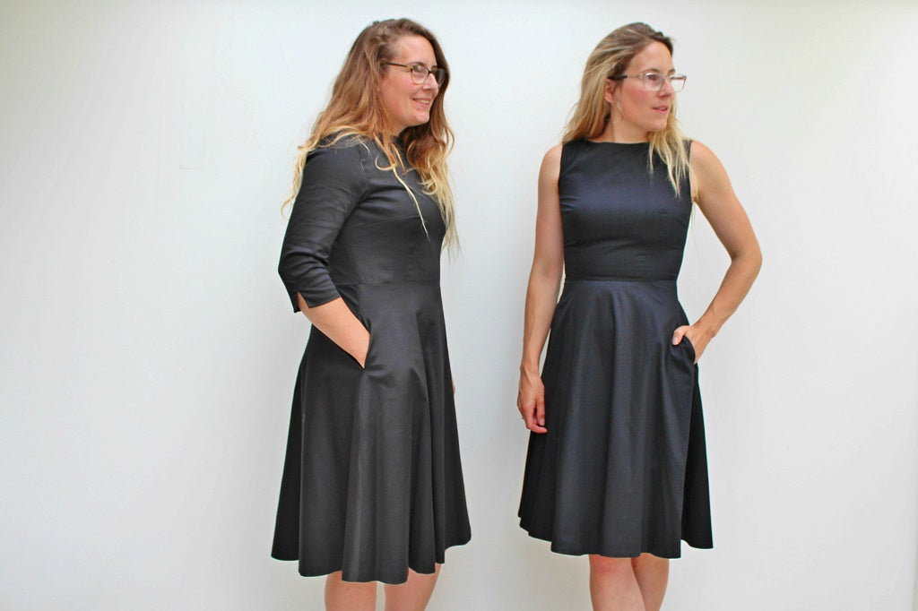 Vintage Audrey - classic black dress