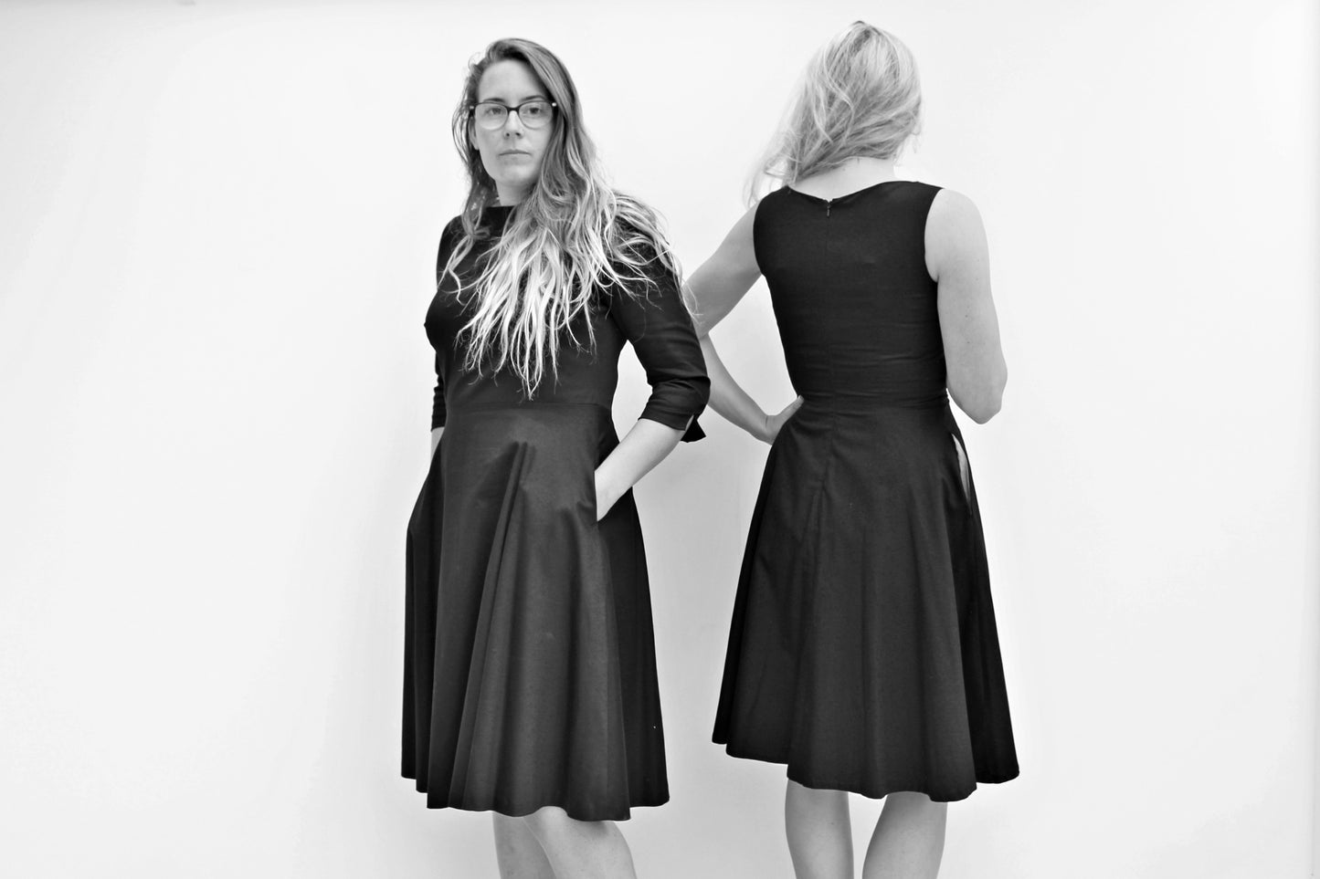 Vintage Audrey - classic black dress