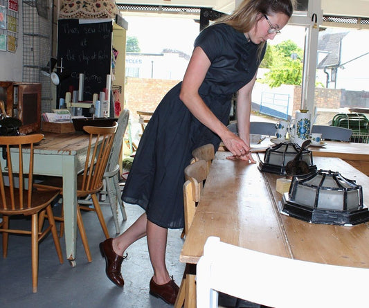 Kellie - cotton shirt dress