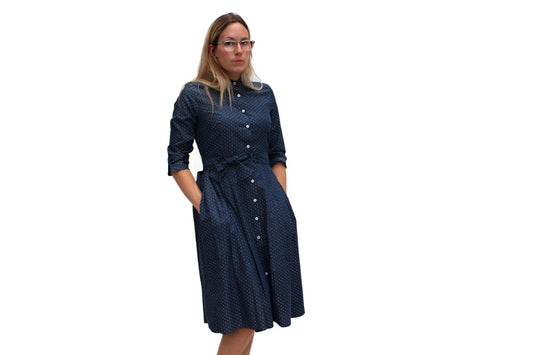 Kirsty - cotton shirt dress
