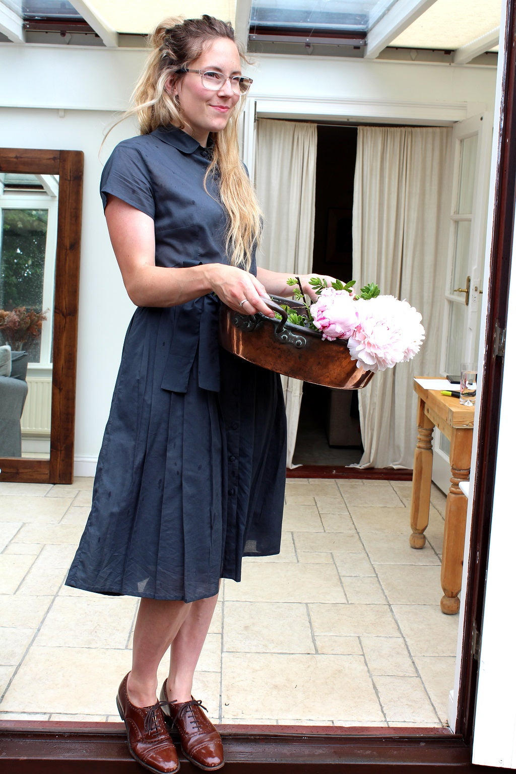 Kellie - cotton shirtdress