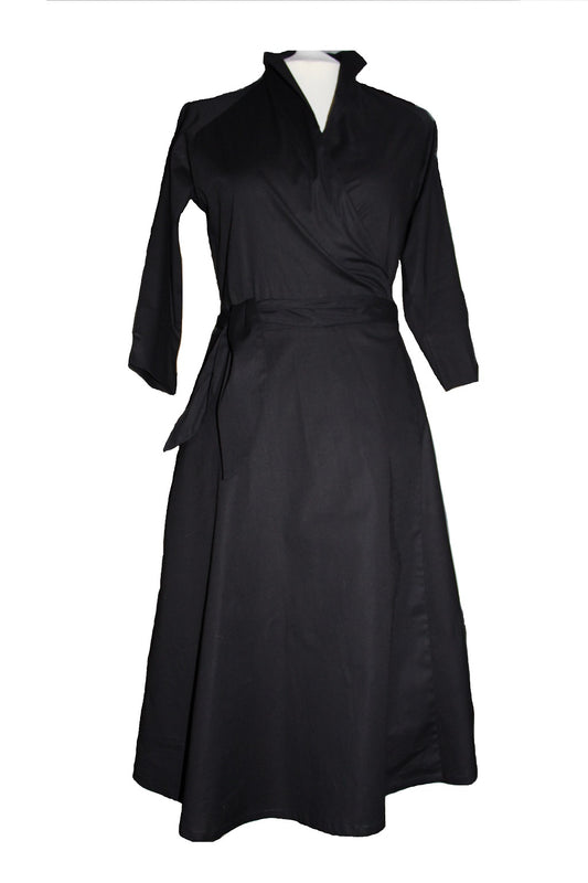 Tiffany - cotton wrap dress