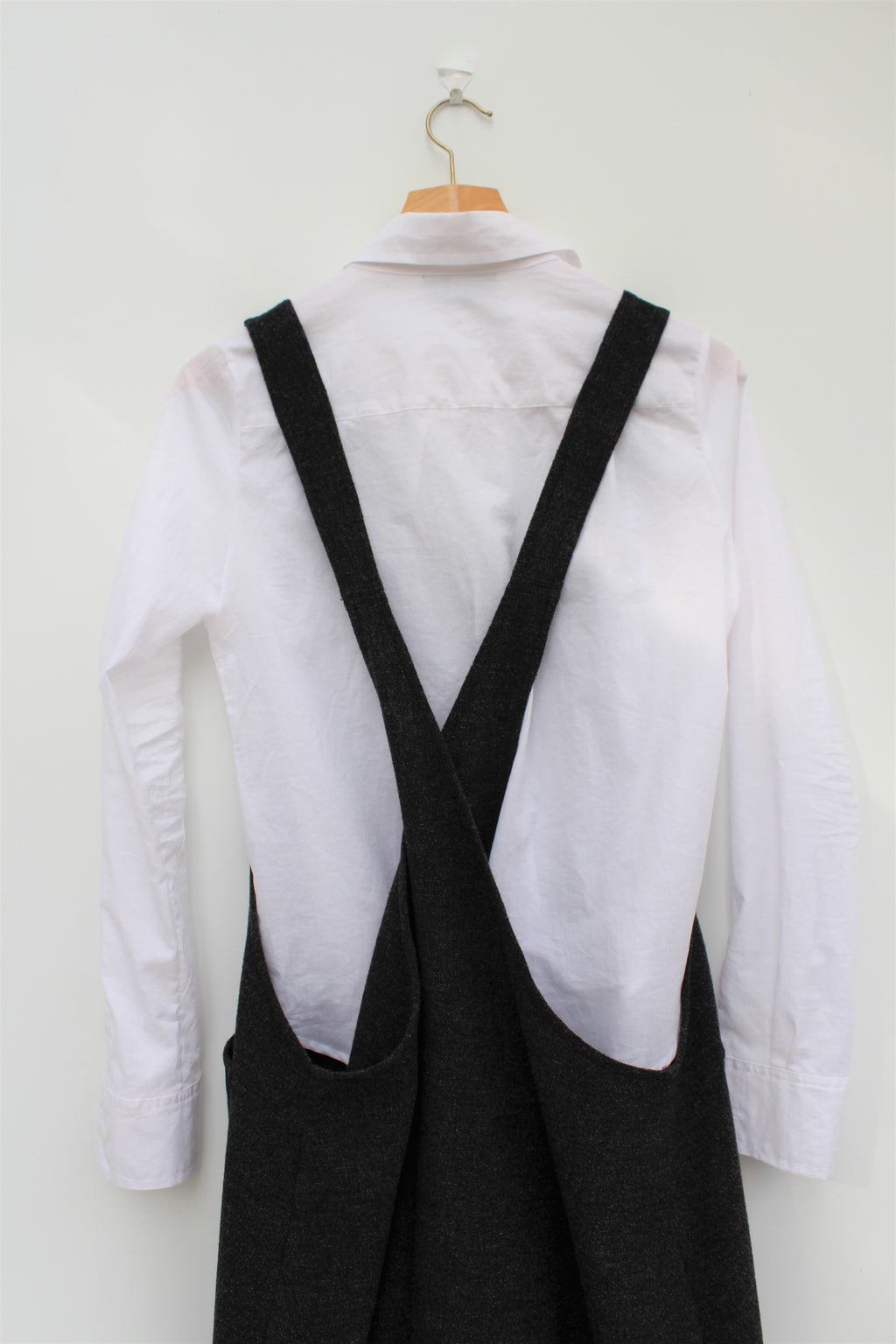 Artisan Apron dress - Wool