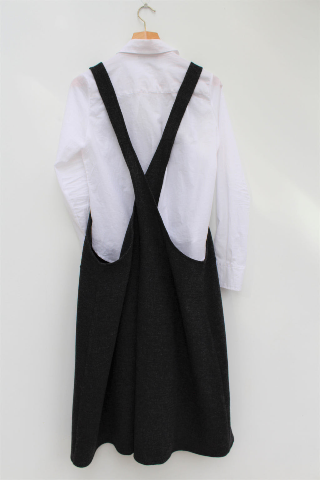 Artisan Apron dress - Wool