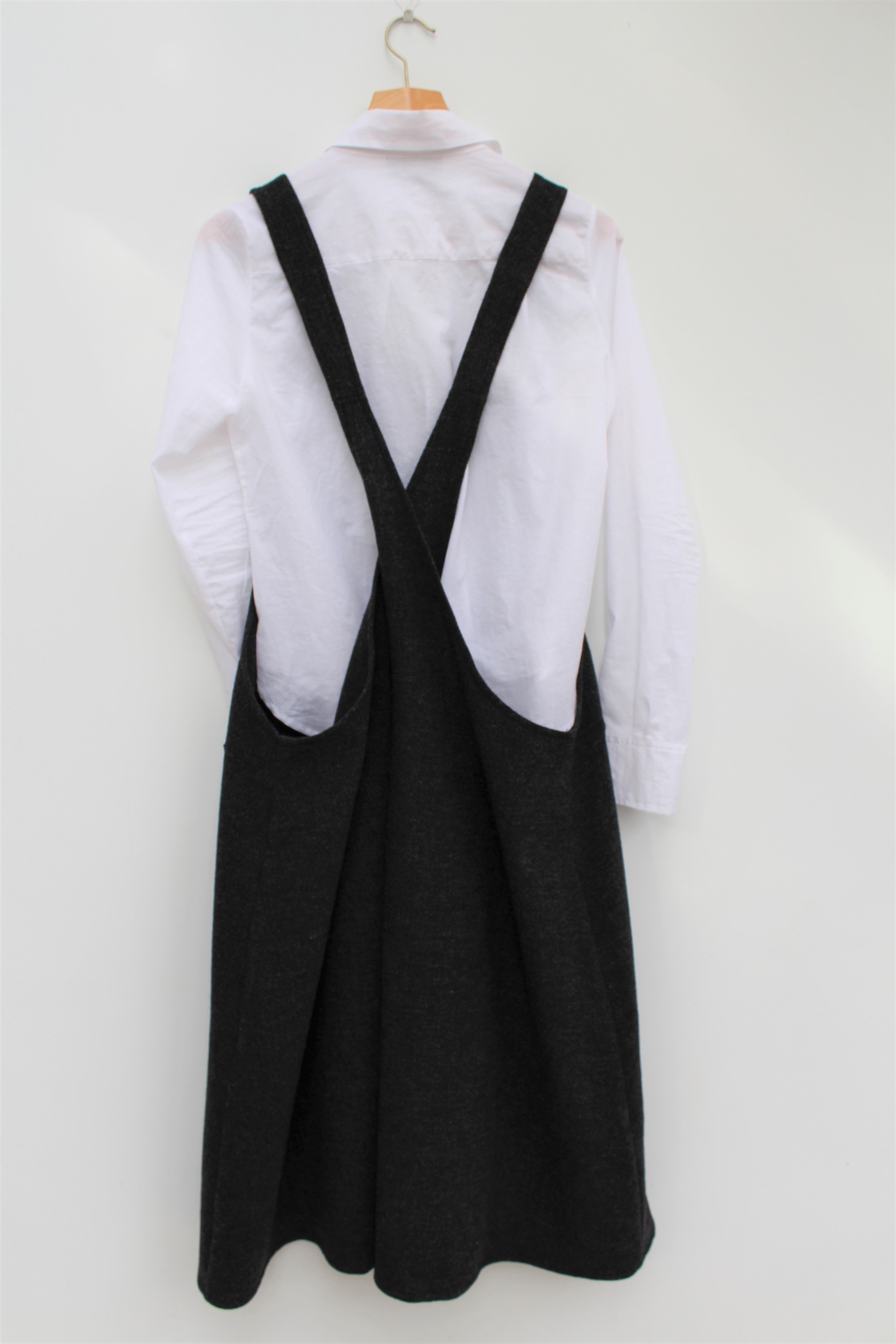 Artisan Apron dress - Wool