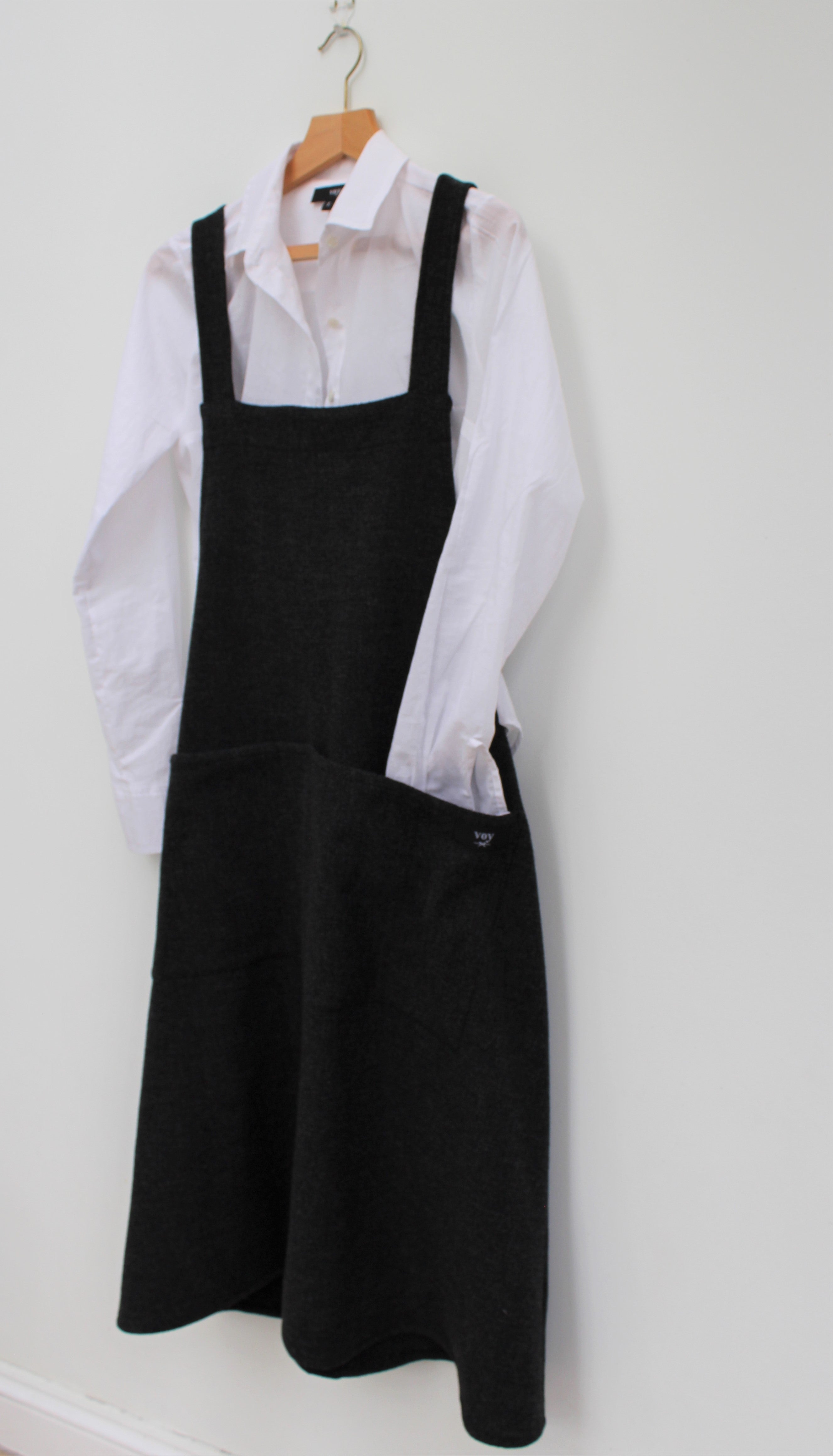 Artisan Apron dress - Wool