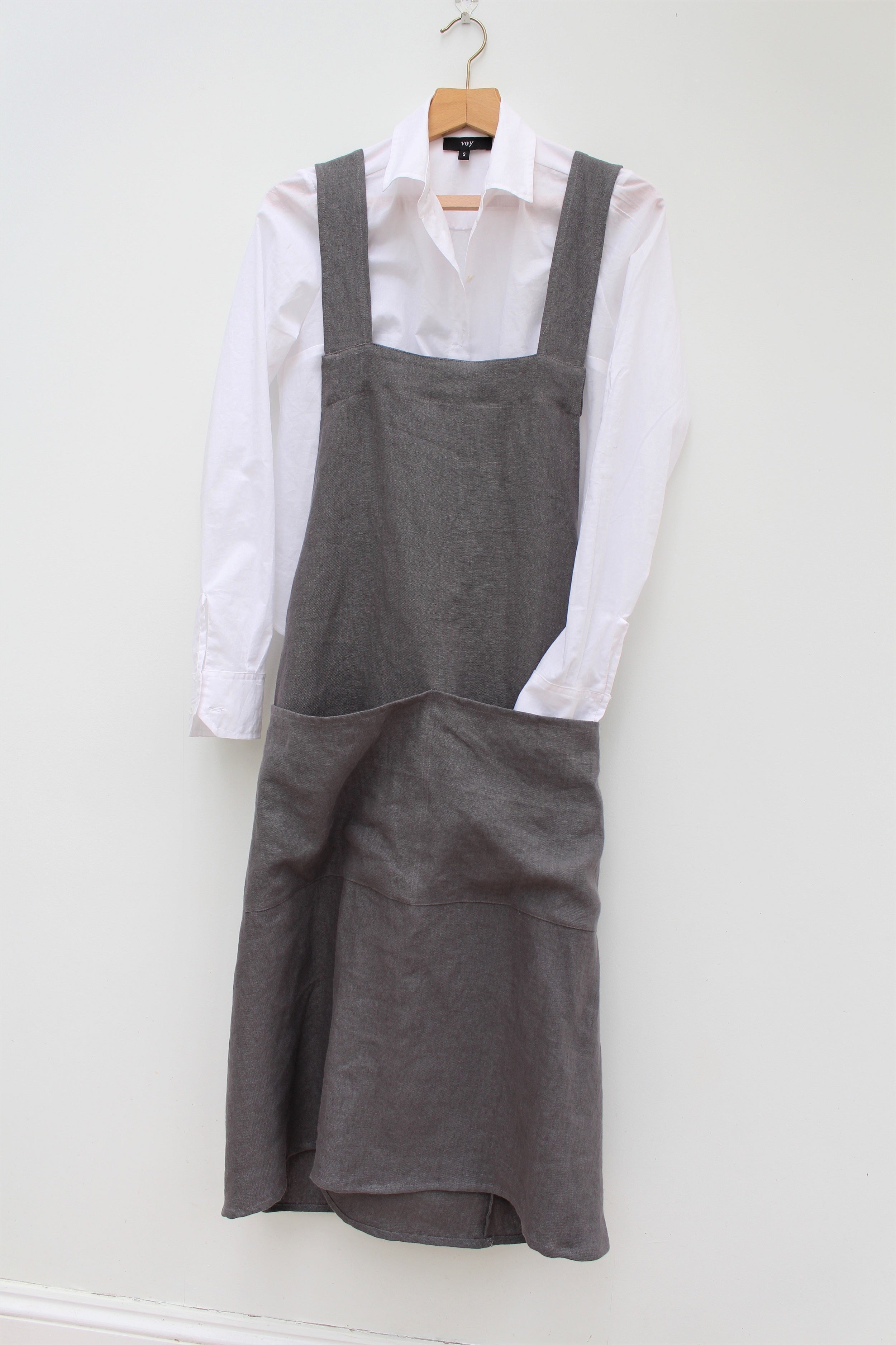 Artisan Apron dress - Linen