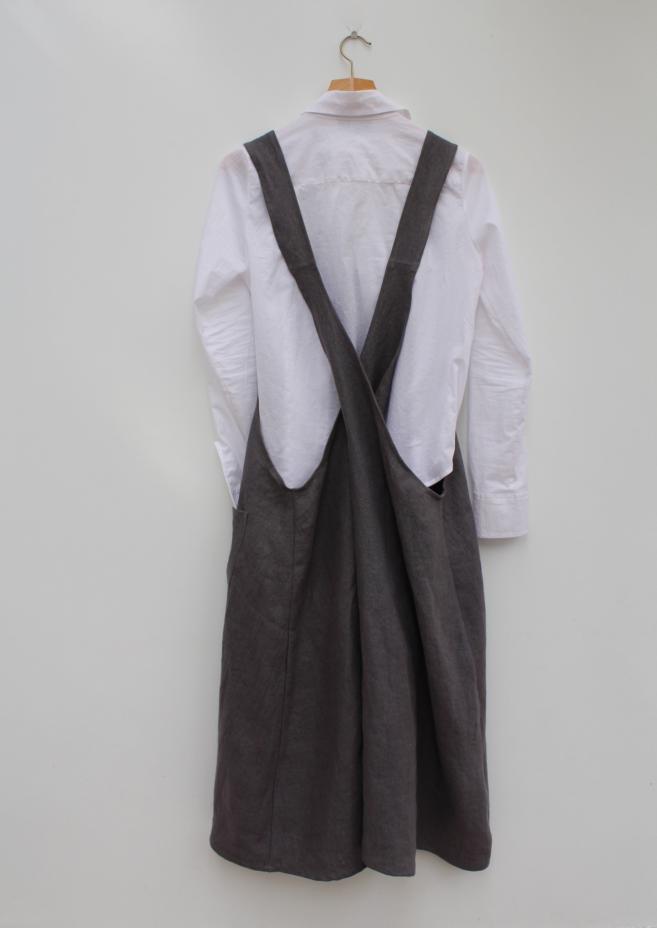 Artisan Apron dress - Linen