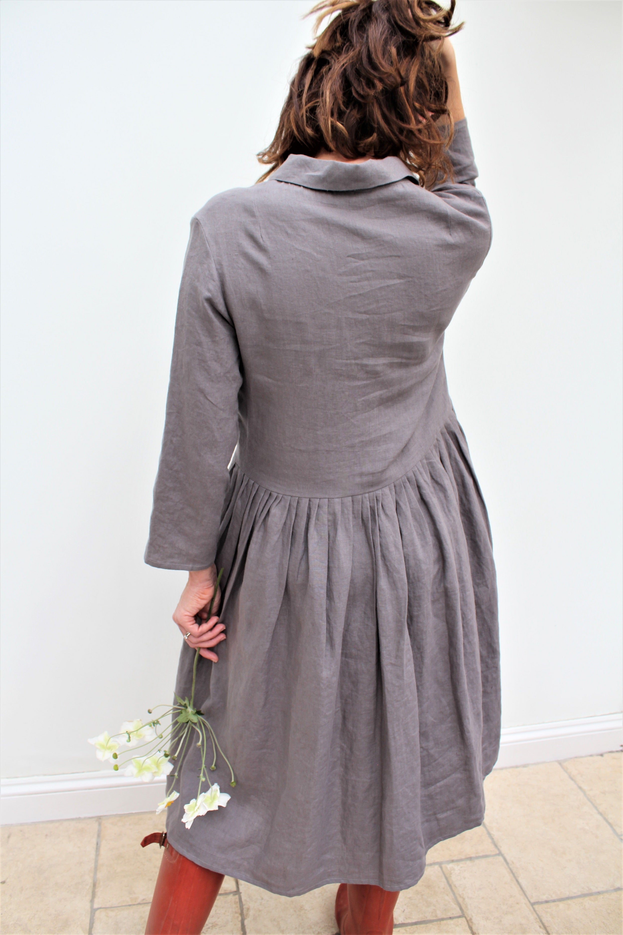 Koko -Linen shirtdress