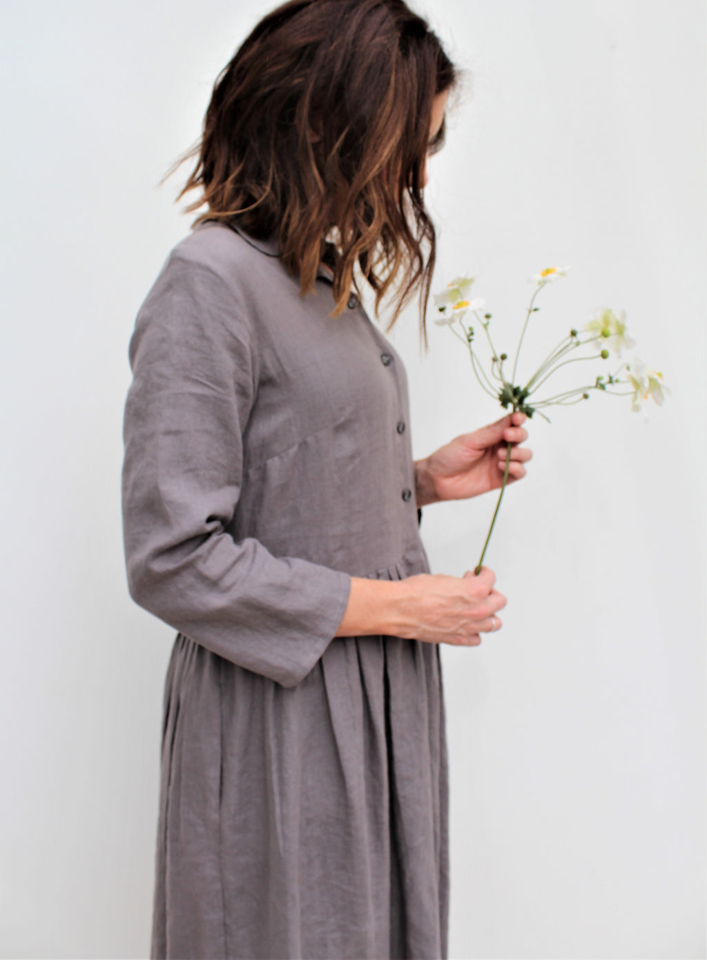 Koko -Linen shirtdress