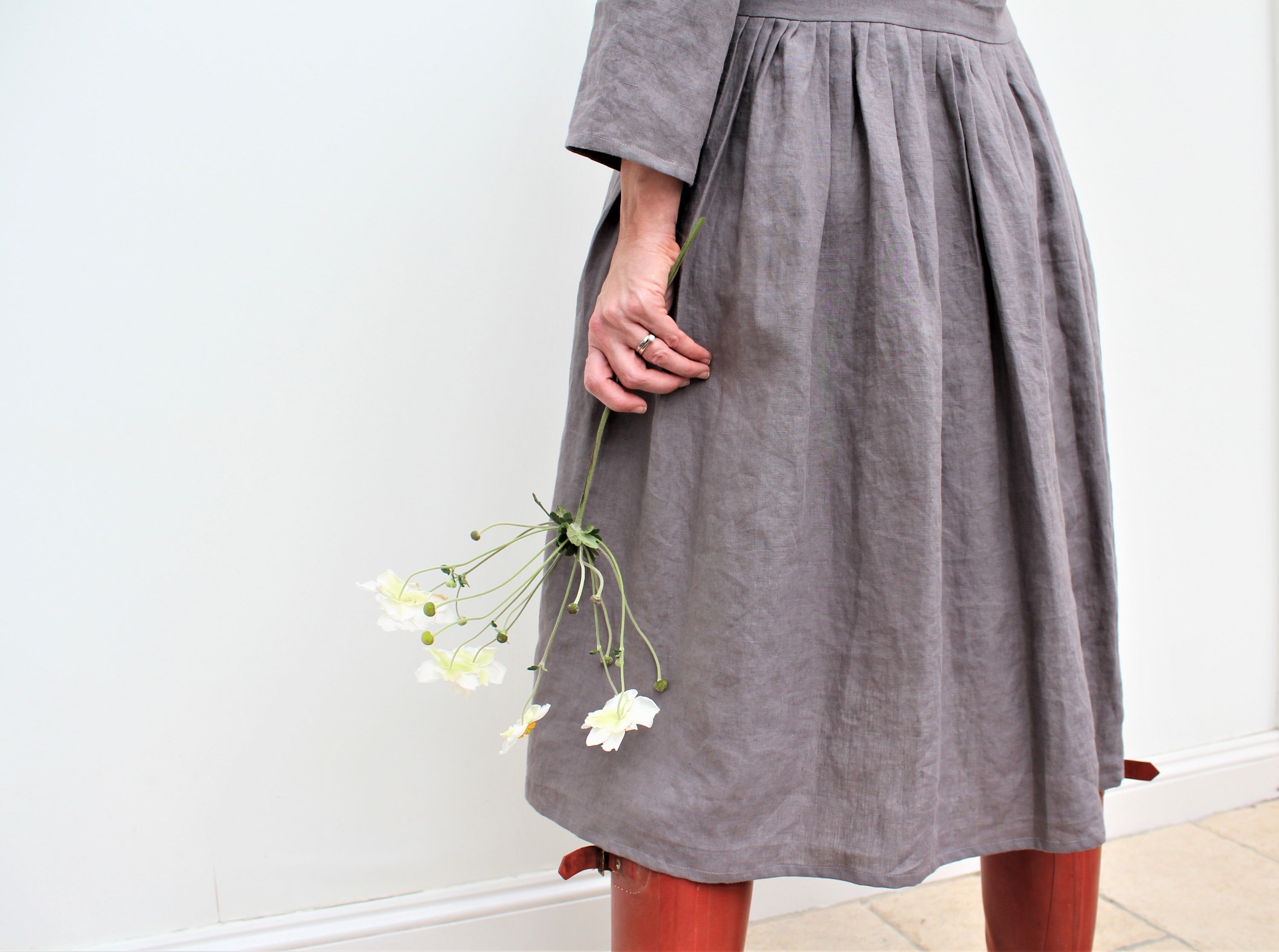 Koko -Linen shirtdress