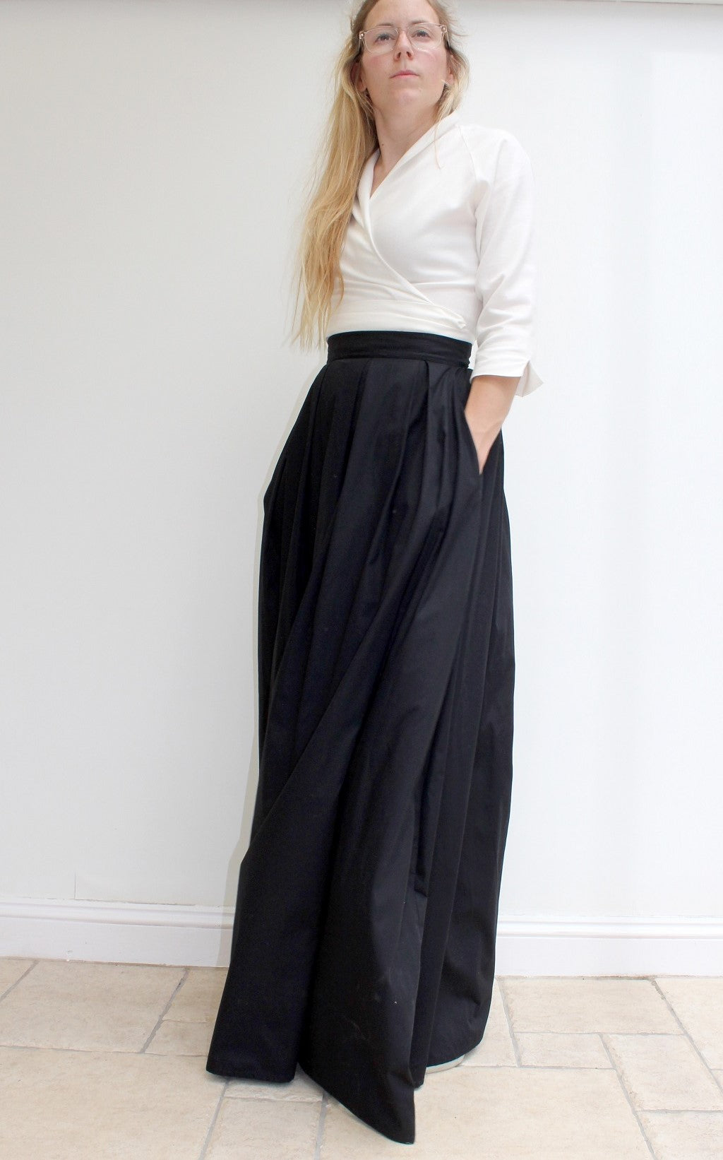 Giselle - long cotton skirt
