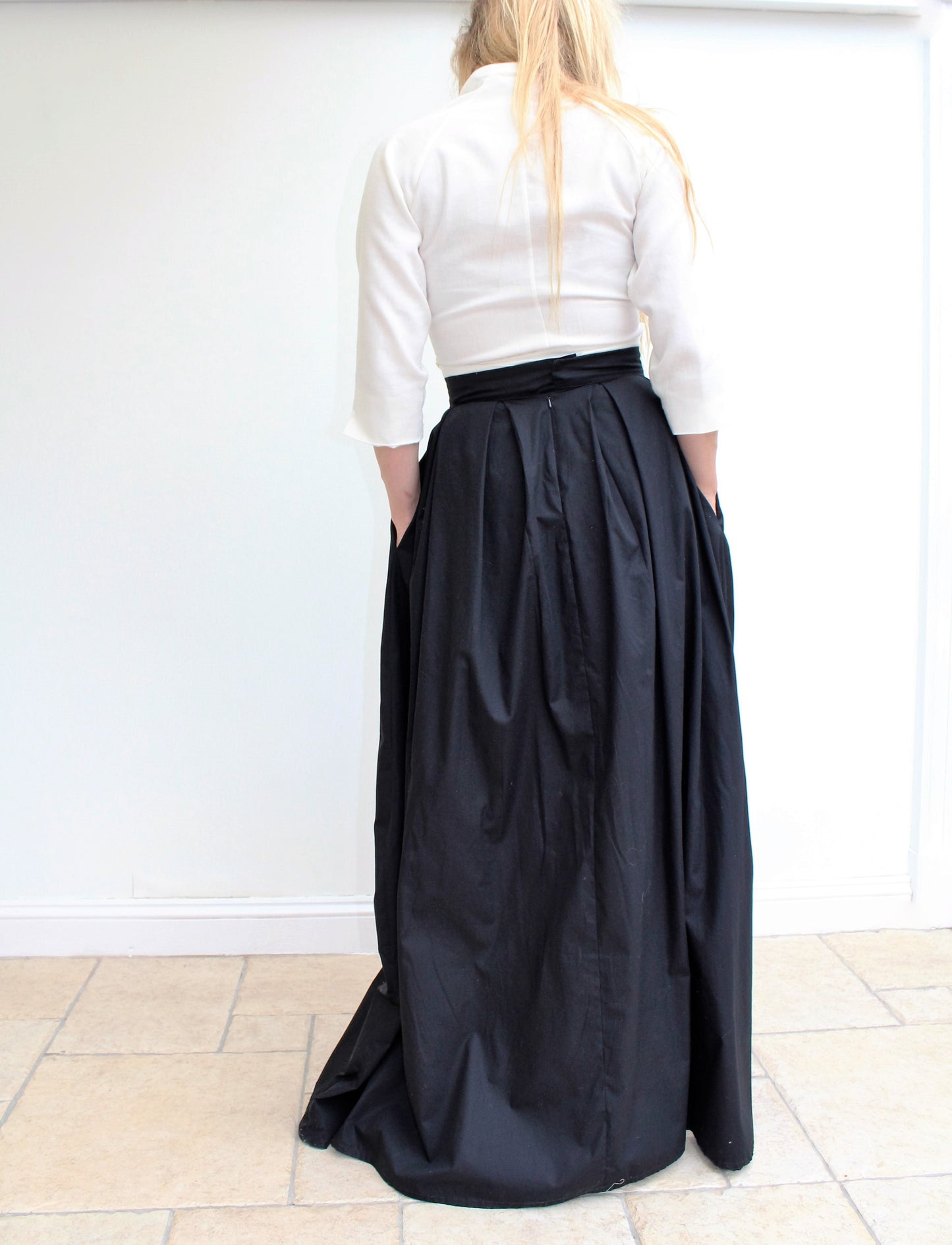 Giselle - long cotton skirt