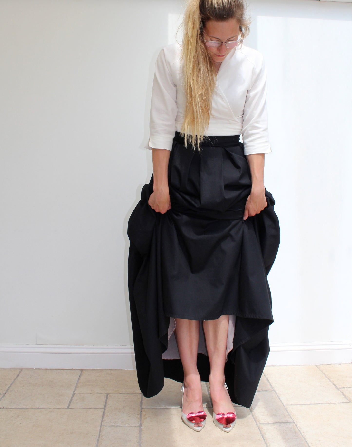 Giselle - long cotton skirt
