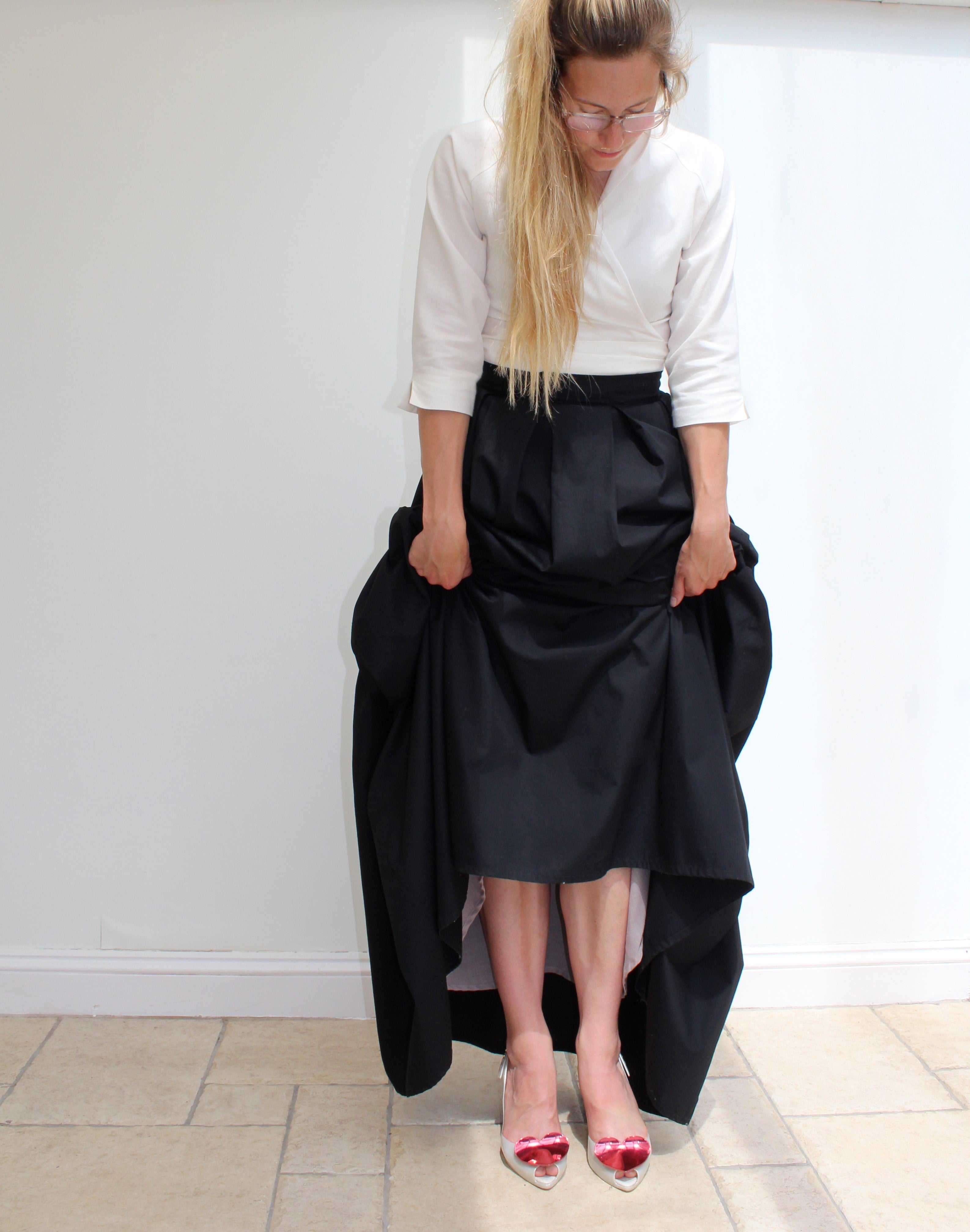 Giselle - long cotton skirt